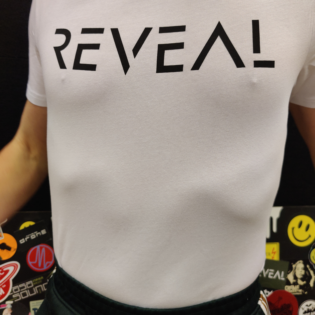 T-shirt unisex black on white